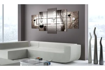 Billede Brown Passion 200x100 - Artgeist sp. z o. o. - Boligtilbehør - Billeder & kunst - Billeder på lærred