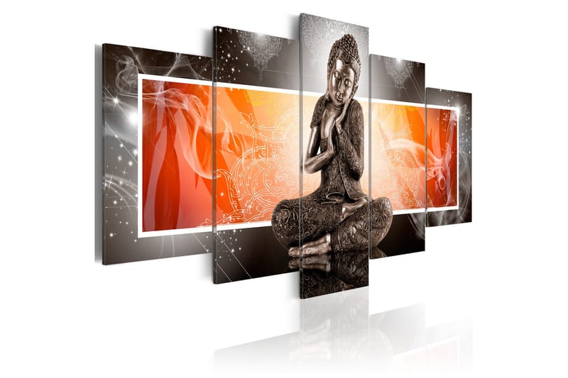 Billede Buddha And Ornaments 200x100, Artgeist sp. z o. o.