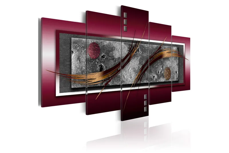 Billede Burgundy Elegance 100x50, Artgeist sp. z o. o.