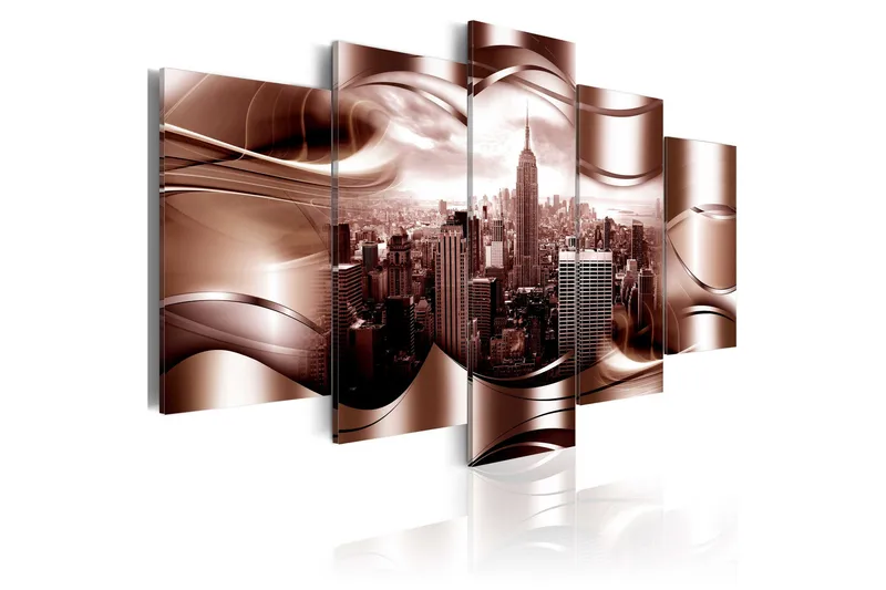 Billede Burgundy New York 200x100, Artgeist sp. z o. o.