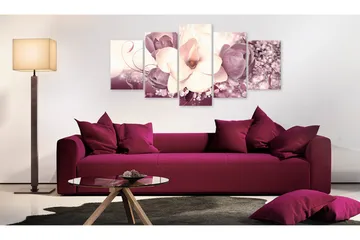 Billede Burgundy Princess 200x100 - Artgeist sp. z o. o. - Boligtilbehør - Billeder & kunst - Billeder på lærred