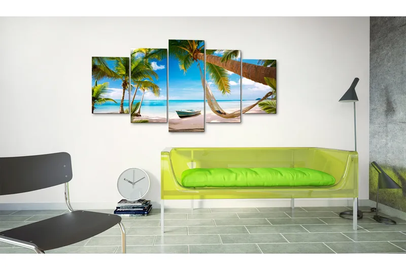 Billede Calm And Relaxation 200x100 - Artgeist sp. z o. o. - Boligtilbehør - Billeder & kunst - Billeder på lærred