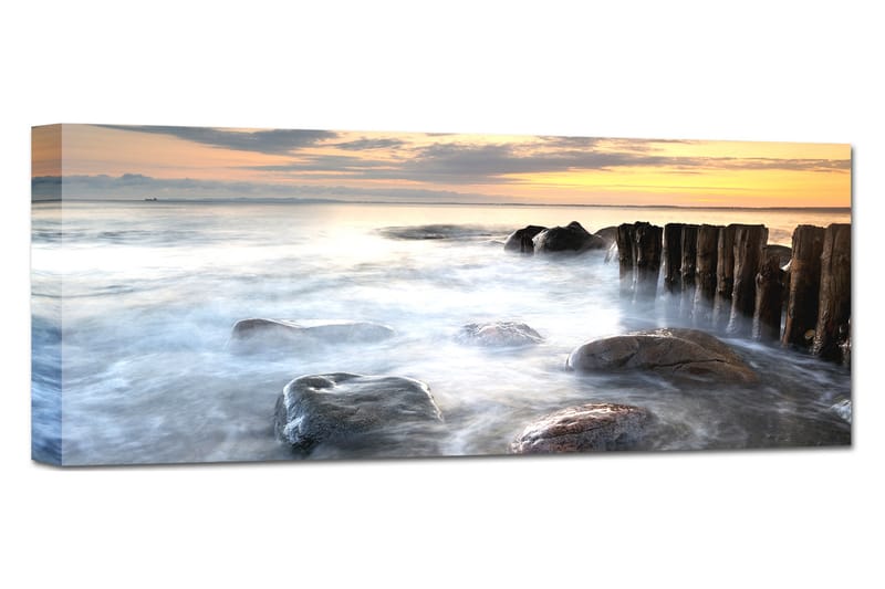Billede Canvas Coast - 60x150 - Billeder på lærred