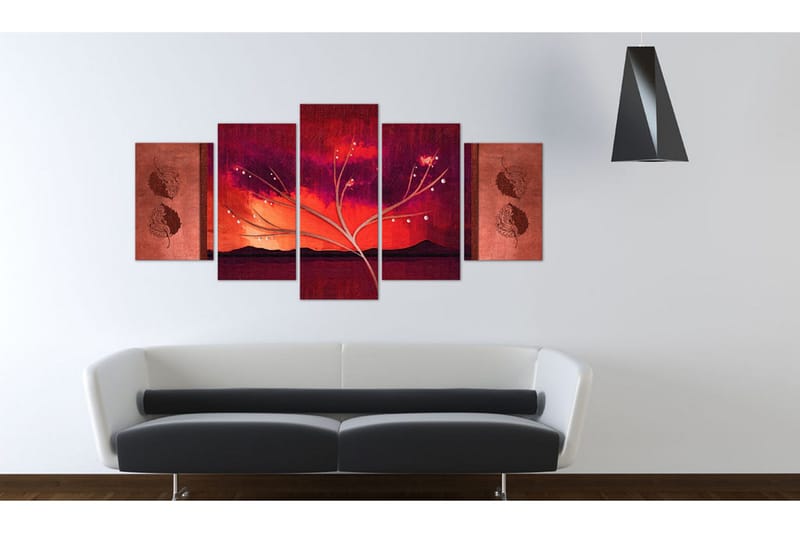 Billede Carmine Autumn 100x50 - Artgeist sp. z o. o. - Boligtilbehør - Billeder & kunst - Billeder på lærred