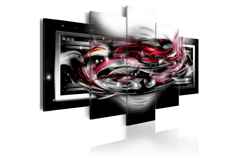 Billede Carmine Ribbon 100x50, Artgeist sp. z o. o.