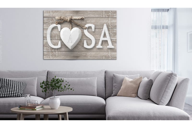 Billede Casa (1 del) Bred 120x80, Artgeist sp. z o. o.