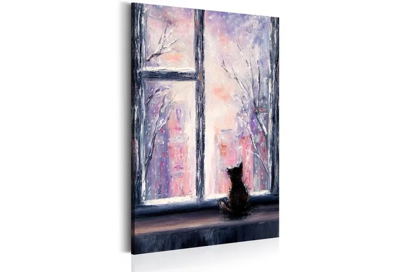 Billede Cat's Stories 40x60 - Artgeist sp. z o. o. - Boligtilbehør - Billeder & kunst - Billeder på lærred