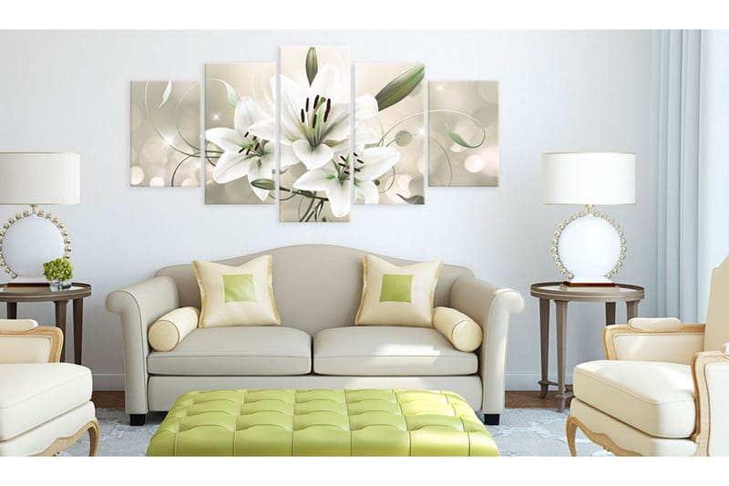 Billede Celadon Beauty 100x50 - Artgeist sp. z o. o. - Boligtilbehør - Billeder & kunst - Billeder på lærred