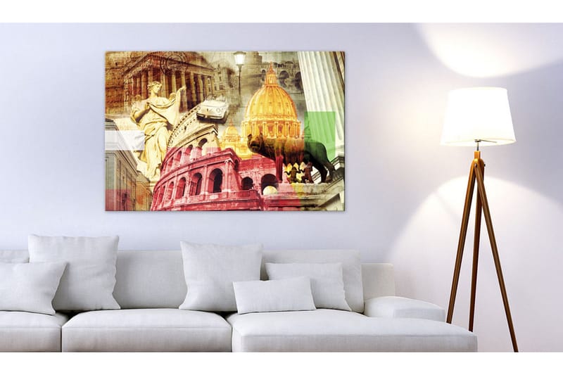 Billede Charming Rome 90x60 - Artgeist sp. z o. o. - Boligtilbehør - Billeder & kunst - Billeder på lærred