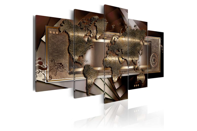 Billede Chestnut Map 100x50, Artgeist sp. z o. o.