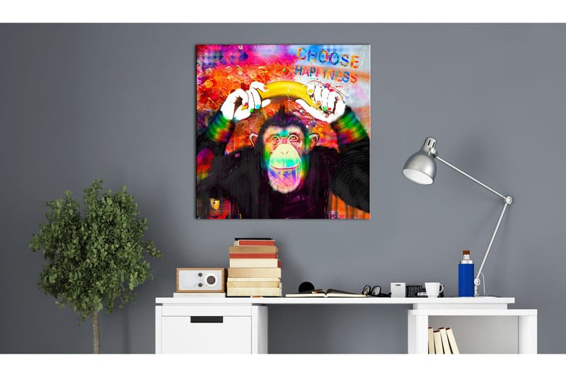 Billede Choose Happiness 40x40, Artgeist sp. z o. o.