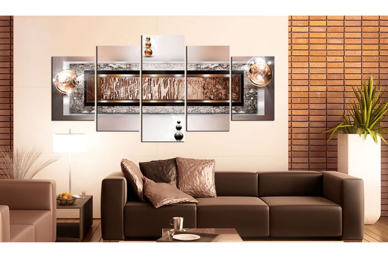 Billede Cinnamon Rock 100x50 - Artgeist sp. z o. o. - Boligtilbehør - Billeder & kunst - Billeder på lærred