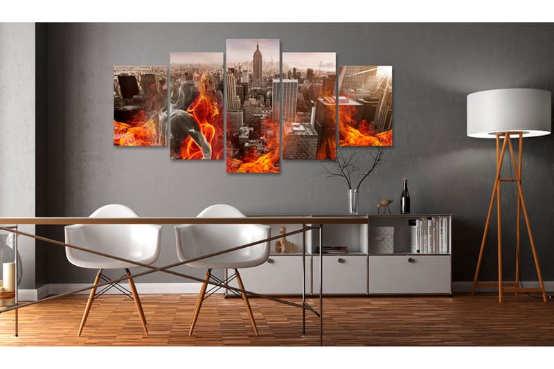 Billede City of Love 100x50, Artgeist sp. z o. o.
