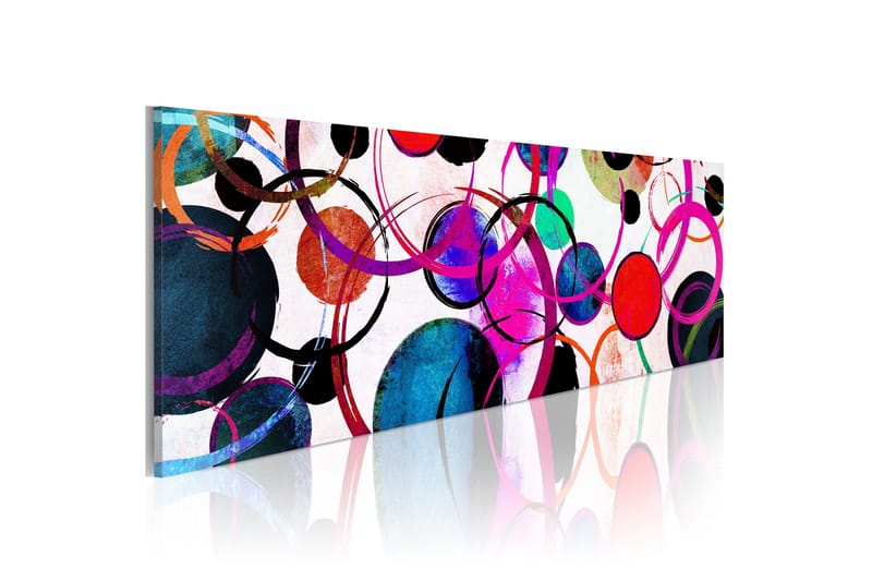 Billede Colourful Circle 150x50, Artgeist sp. z o. o.