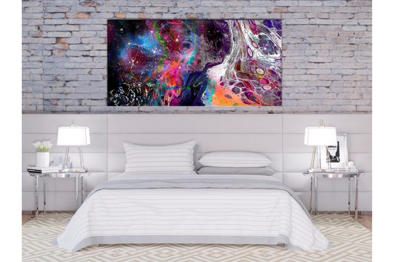 Billede Colourful Galaxy (1 del) Bred 120x60, Artgeist sp. z o. o.