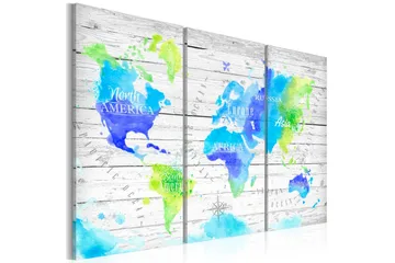 Billede Colourful Journeys 90x60 - Artgeist sp. z o. o. - Boligtilbehør - Billeder & kunst - Billeder på lærred