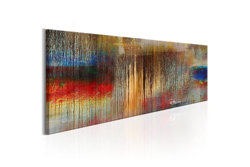 Billede Colourful Rainstorm 120x40, Artgeist sp. z o. o.