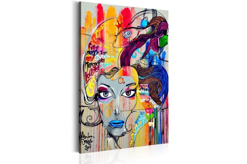 Billede Colourful Thoughts 40x60, Artgeist sp. z o. o.