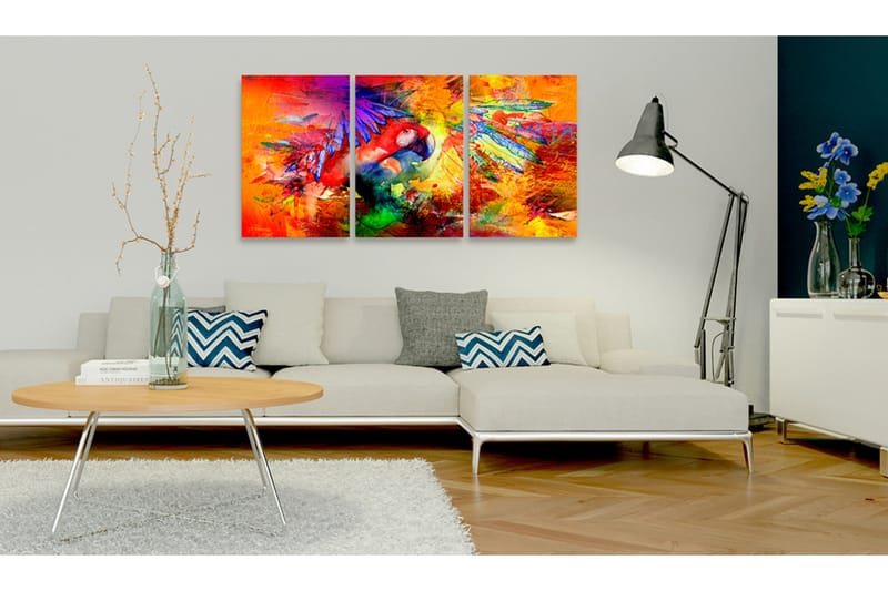 Billede Colourful Parrot 120x60, Artgeist sp. z o. o.