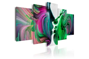 Billede Colours Of Love 100x50 - Artgeist sp. z o. o. - Boligtilbehør - Billeder & kunst - Billeder på lærred