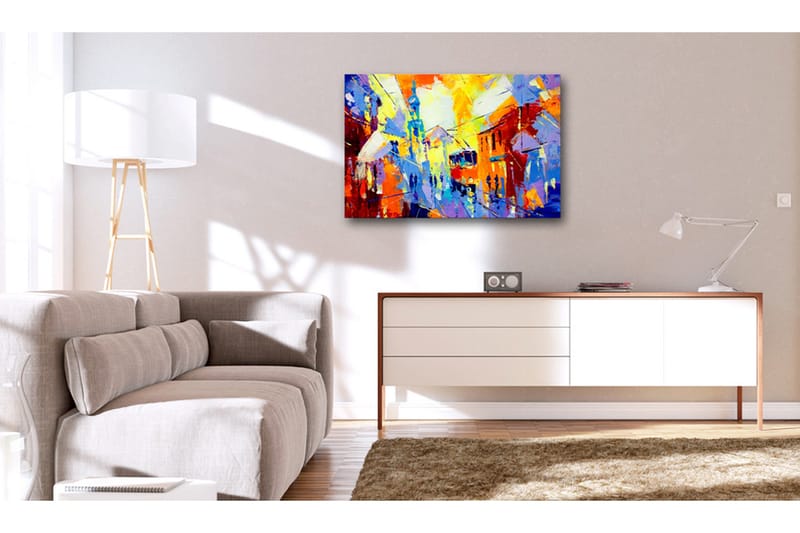 Billede Colours of the City 90x60, Artgeist sp. z o. o.