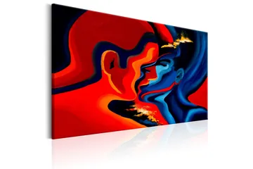 Billede Cosmic Kiss 60x40 - Artgeist sp. z o. o. - Boligtilbehør - Billeder & kunst - Billeder på lærred