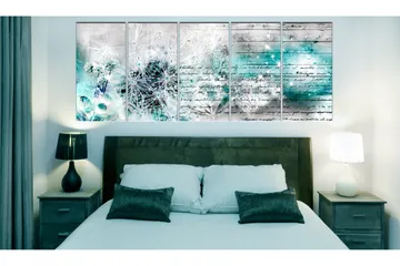Billede Covered With Ice 200x80 - Artgeist sp. z o. o. - Boligtilbehør - Billeder & kunst - Billeder på lærred