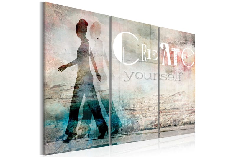 Billede Create Yourself Triptych 120x80, Artgeist sp. z o. o.