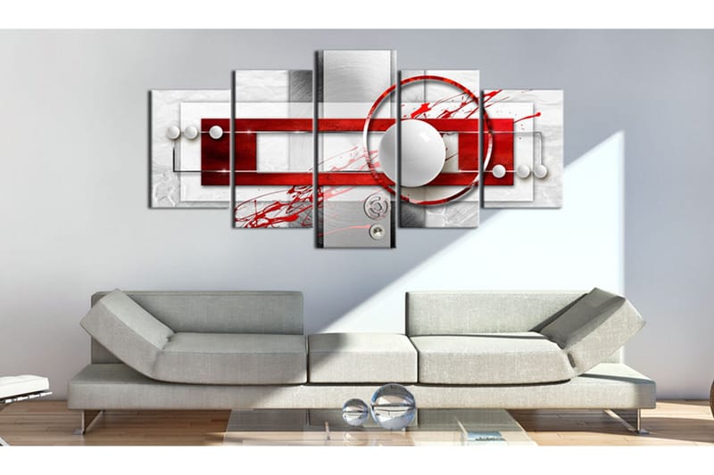 Billede Crimson Energy 200x100 - Artgeist sp. z o. o. - Boligtilbehør - Billeder & kunst - Billeder på lærred