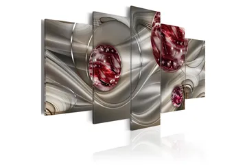 Billede Crimson Galaxy 200x100 - Artgeist sp. z o. o. - Boligtilbehør - Billeder & kunst - Billeder på lærred