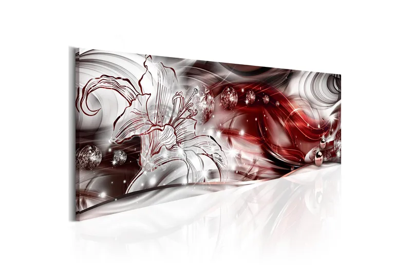 Billede Crimson Melody 120x40, Artgeist sp. z o. o.