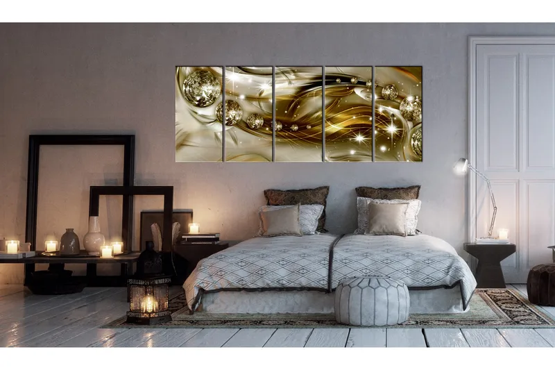 Billede Crystal Balls 200x80 - Artgeist sp. z o. o. - Boligtilbehør - Billeder & kunst - Billeder på lærred