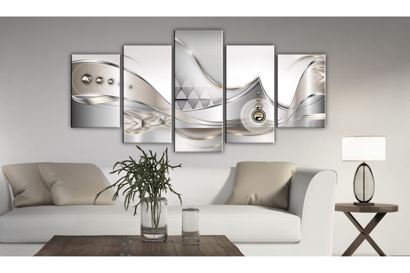 Billede Crystalline Depth 100x50 - Artgeist sp. z o. o. - Boligtilbehør - Billeder & kunst - Billeder på lærred