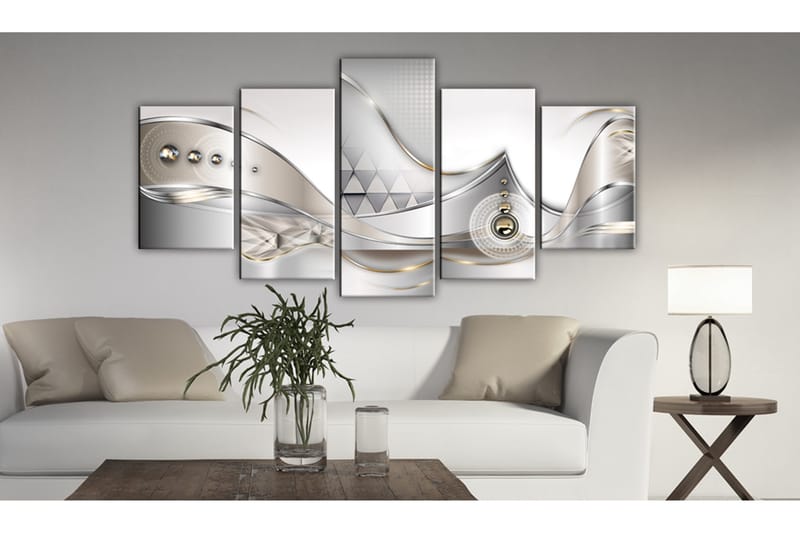 Billede Crystalline Depth 100x50 - Artgeist sp. z o. o. - Boligtilbehør - Billeder & kunst - Billeder på lærred