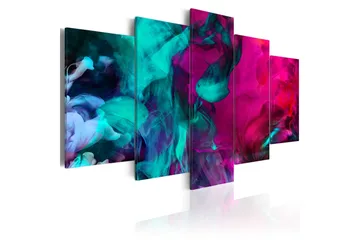 Billede Dance Of Colors 100x50 - Artgeist sp. z o. o. - Boligtilbehør - Billeder & kunst - Billeder på lærred