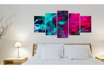 Billede Dance Of Colors 100x50 - Artgeist sp. z o. o. - Boligtilbehør - Billeder & kunst - Billeder på lærred