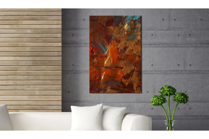 Billede Dance Of Elements 60x90 - Artgeist sp. z o. o. - Boligtilbehør - Billeder & kunst - Billeder på lærred