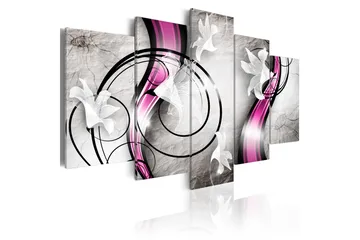 Billede Dance Of Lily 200x100 - Artgeist sp. z o. o. - Boligtilbehør - Billeder & kunst - Billeder på lærred