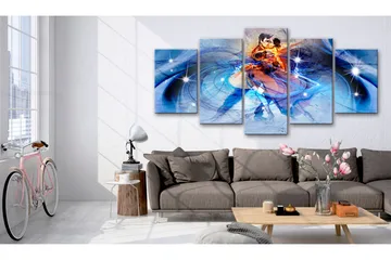 Billede Dance Of Love 200x100 - Artgeist sp. z o. o. - Boligtilbehør - Billeder & kunst - Billeder på lærred