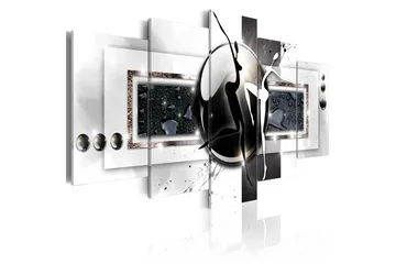 Billede Dance Of Opposites 200x100 - Artgeist sp. z o. o. - Boligtilbehør - Billeder & kunst - Billeder på lærred
