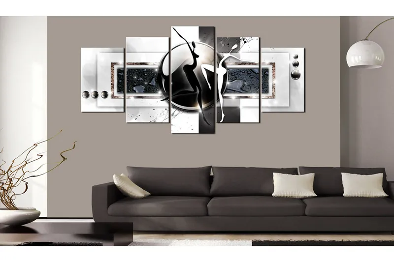 Billede Dance Of Opposites 200x100 - Artgeist sp. z o. o. - Boligtilbehør - Billeder & kunst - Billeder på lærred