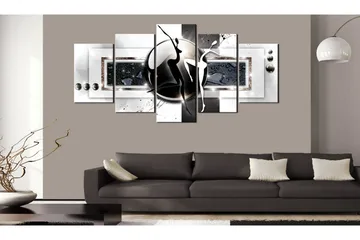 Billede Dance Of Opposites 200x100 - Artgeist sp. z o. o. - Boligtilbehør - Billeder & kunst - Billeder på lærred
