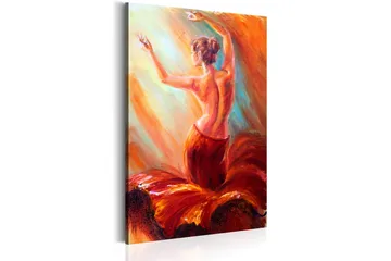 Billede Dancer of Fire 60x90 - Artgeist sp. z o. o. - Boligtilbehør - Billeder & kunst - Billeder på lærred