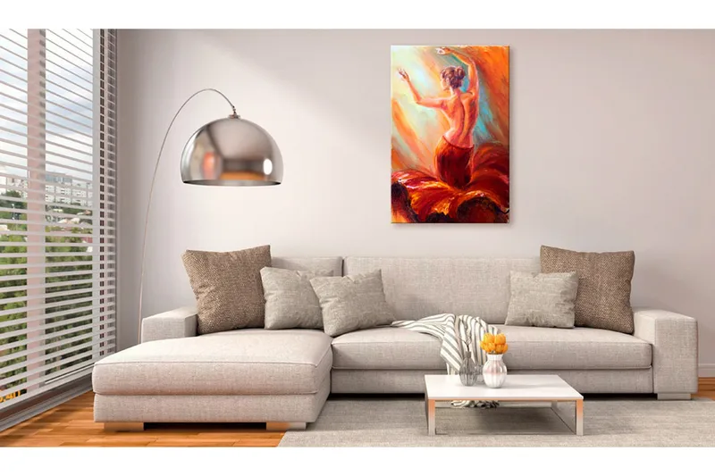 Billede Dancer of Fire 80x120, Artgeist sp. z o. o.