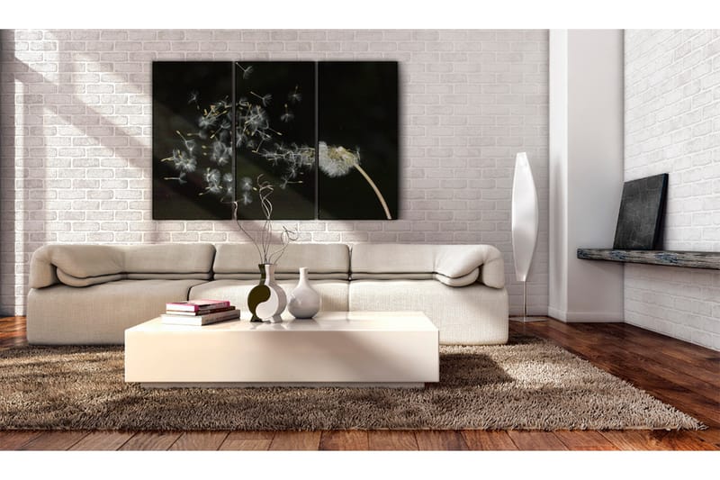 Billede Dandelions- the transience 90x60 - Artgeist sp. z o. o. - Boligtilbehør - Billeder & kunst - Billeder på lærred