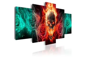 Billede Dark Fires 100x50 - Artgeist sp. z o. o. - Boligtilbehør - Billeder & kunst - Billeder på lærred
