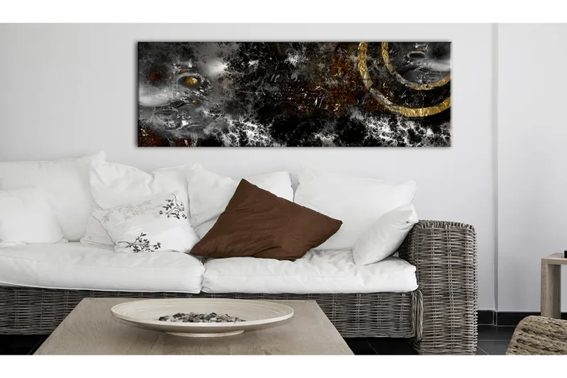 Billede Dark Moon 120x40 - Artgeist sp. z o. o. - Boligtilbehør - Billeder & kunst - Billeder på lærred