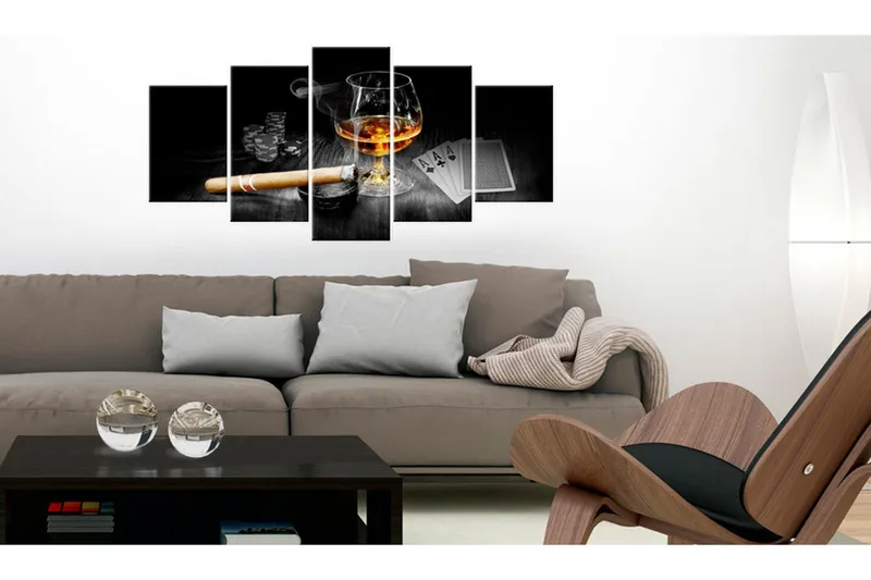 Billede Dark Secrets 100x50 - Artgeist sp. z o. o. - Boligtilbehør - Billeder & kunst - Billeder på lærred