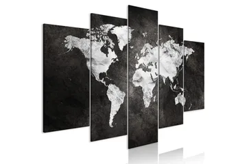 Billede Dark World 5 Parts Wide 200x100 - Artgeist sp. z o. o. - Boligtilbehør - Billeder & kunst - Billeder på lærred