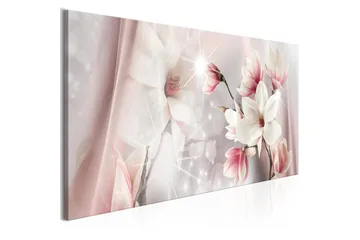 Billede Dazzling Magnolias 5 Parts Narrow 200x80 - Artgeist sp. z o. o. - Boligtilbehør - Billeder & kunst - Billeder på lærred